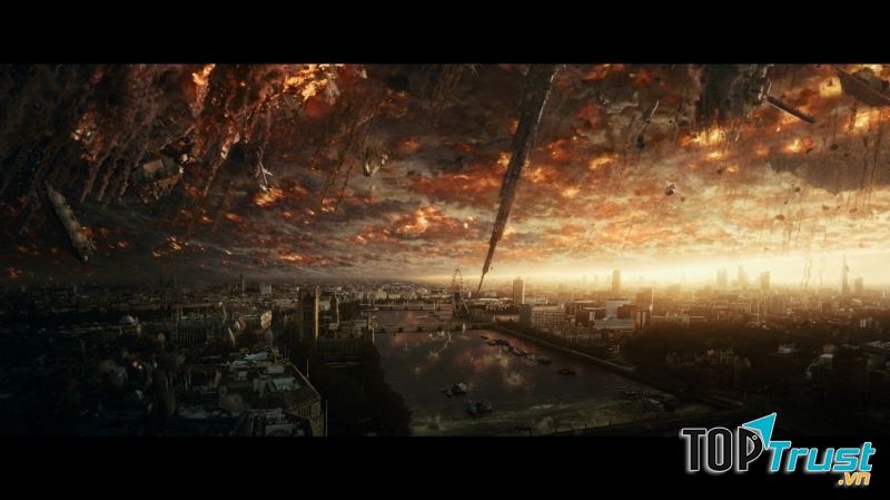 Cuộc chiến khốc liệt giữa nhân loại và người ngoài hành tinh.