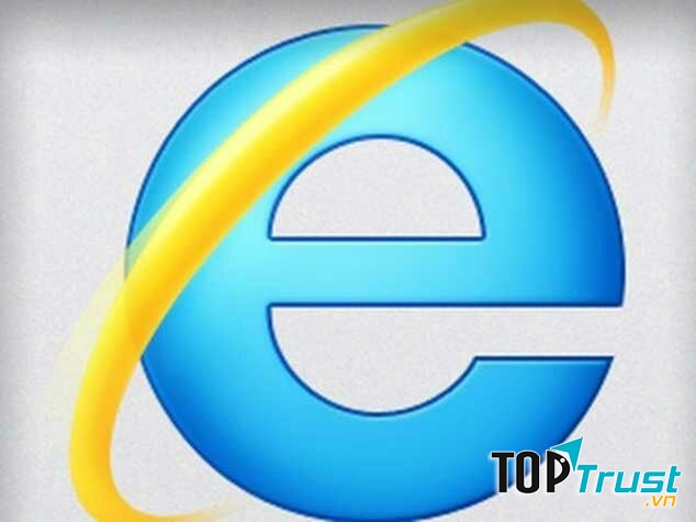 Internet Explorer là một trong những trình duyệt đời đầu.