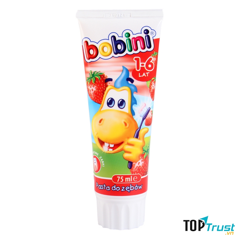 Kem đánh răng Bobini hương dâu