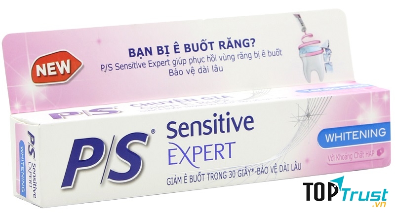 Kem đánh răng giảm ê buốt P/S Sensitive Expert Whitening