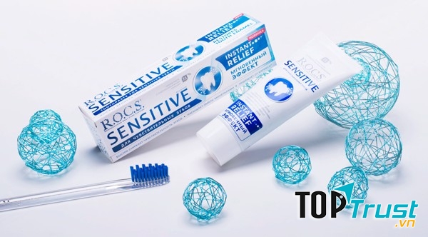 Kem đánh răng R.O.C.S. Sensitive Instant Relief