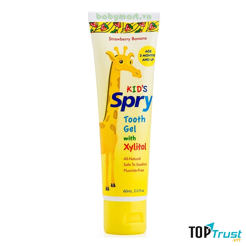 Kem Đánh Răng Trẻ Em Spry