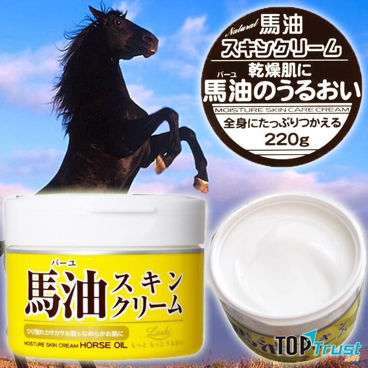 Kem dưỡng Loshi Horse Oil Moisture Skin Cream