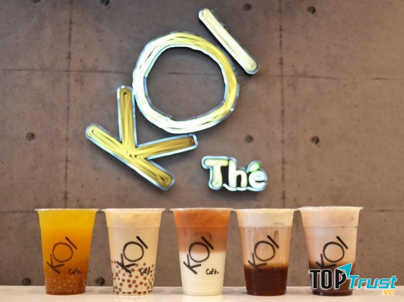 Hương vị đặc biệt của KOI rất thu hút giới trẻ