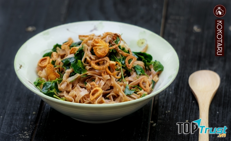 Món phở trà xào lạ miệng