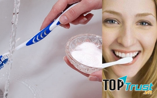 Baking Soda làm trắng răng