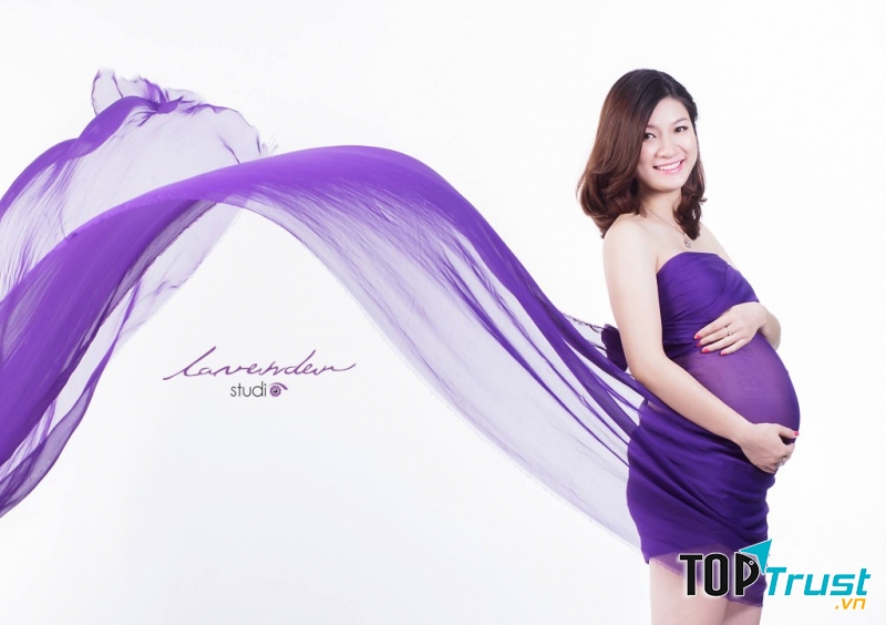 Chụp ảnh bầu đẹp tại Lavender Studio