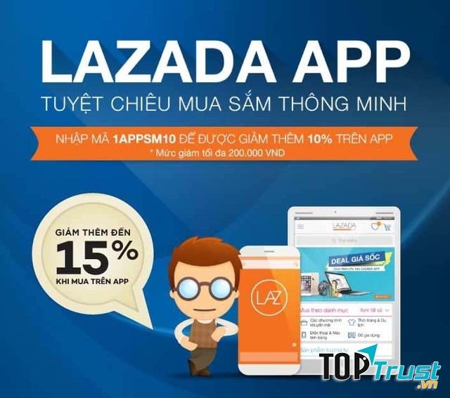 Lazada với chương trình khuyến mại sốc giá flashsale