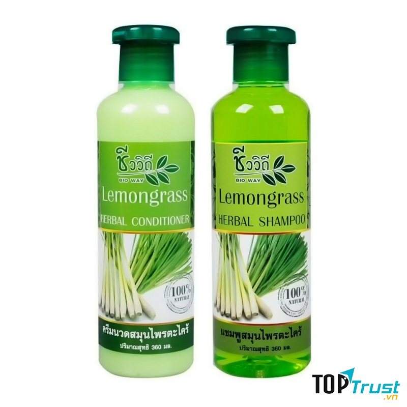 Dầu gội với nguyên liệu chính từ sả