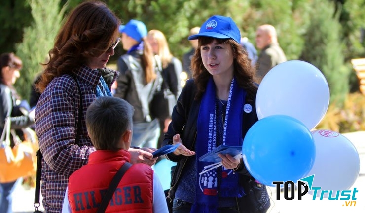 Dân số Nga đứng vị trí thứ 9 trên thế giới.