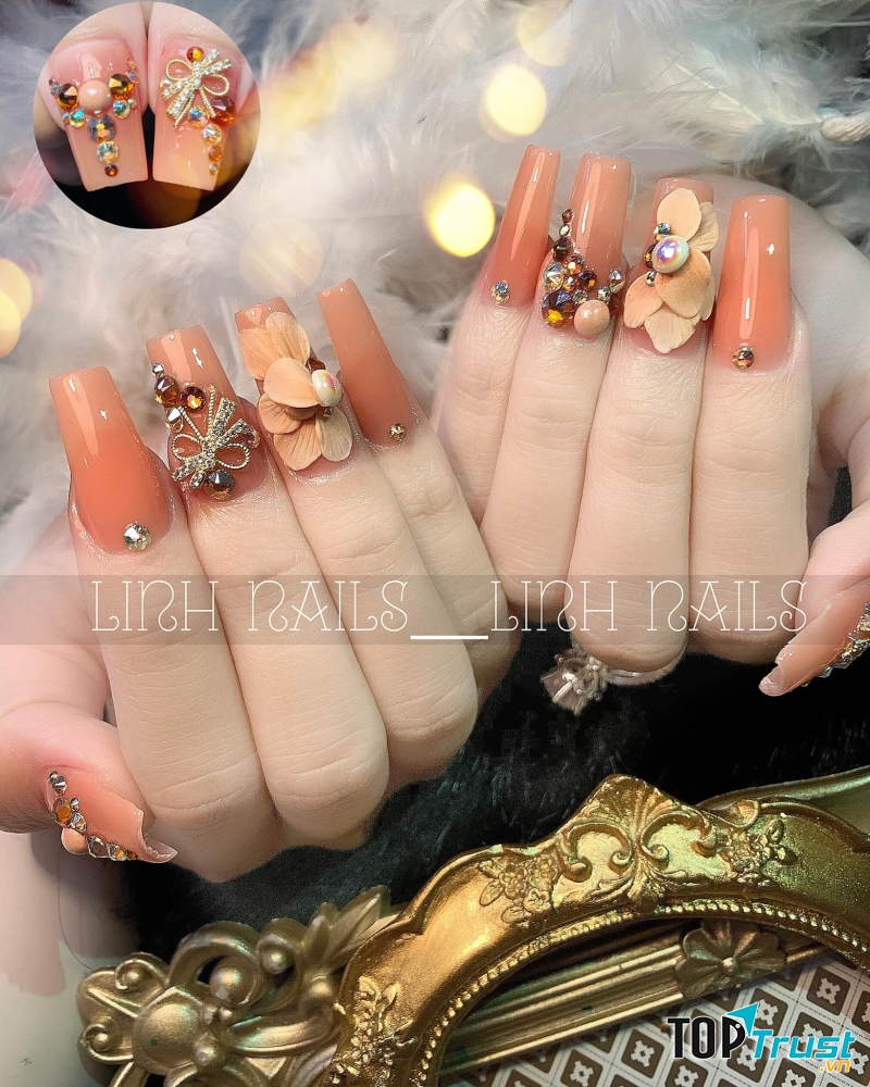 Mẫu nail ở Tiệm