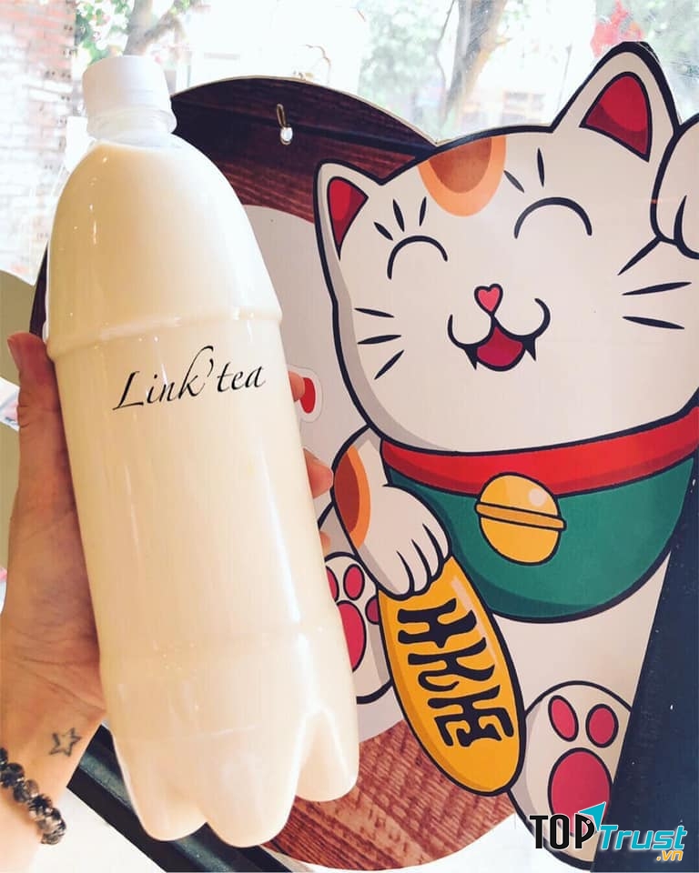 Đồ uống của Linktea được pha theo công thức riêng biệt.