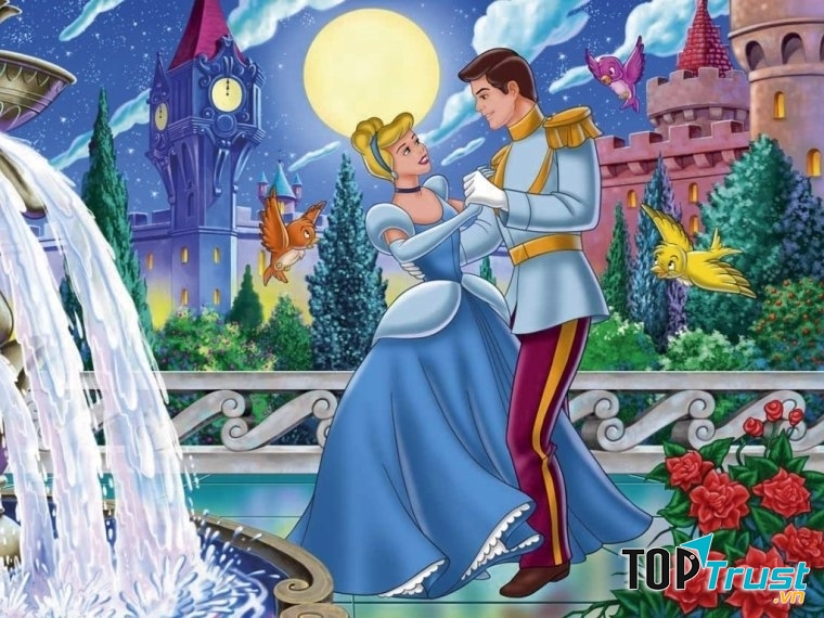 Lọ Lem hạnh phúc bên Hoàng tử