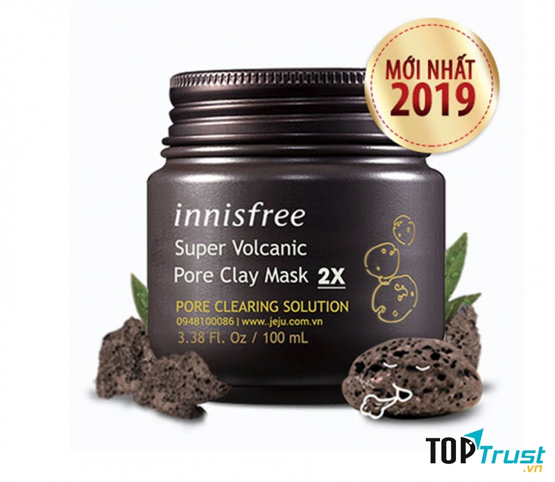 Mặt Nạ Đất Sét Innisfree Super Volcanic Pore Clay Mask 2X