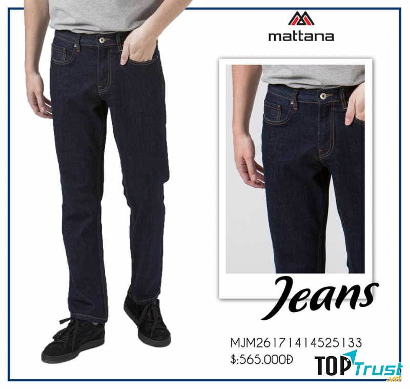 Quần jeans chuẩn form