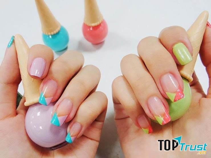 Kiểu sơn neon mới lạ