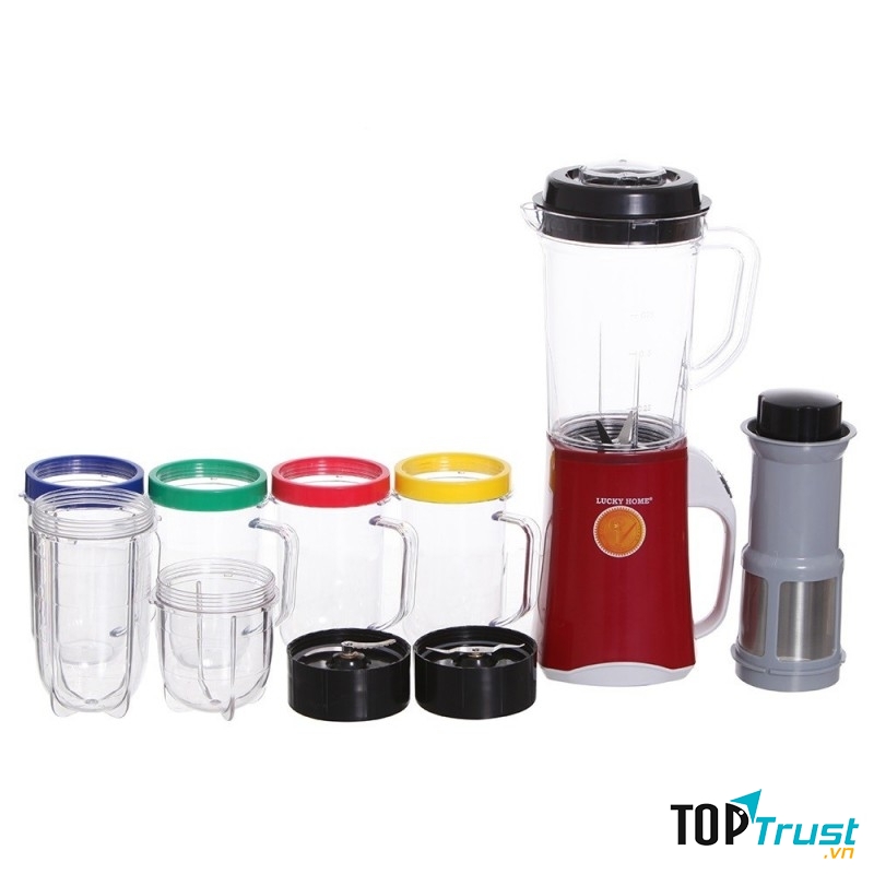 Máy xay ép đa năng Lucky Home LH-2022K có thiết kế đẹp, tiết kiệm thời gian và điện năng