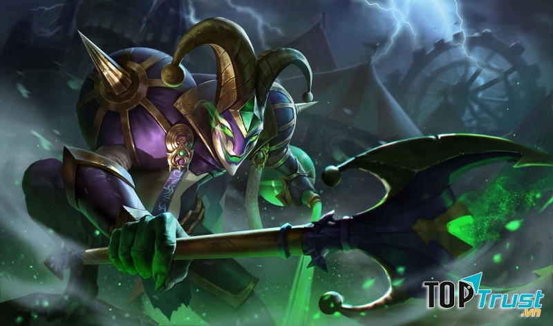 Chú hề ma quái luôn khiến cho đối thủ phải dè chừng