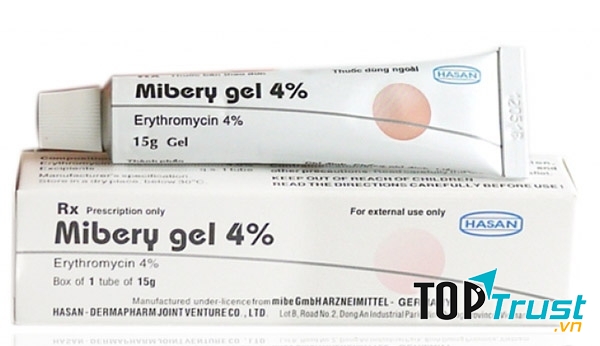 Thuốc kháng sinh chống viêm nhiễm trên da do mụn