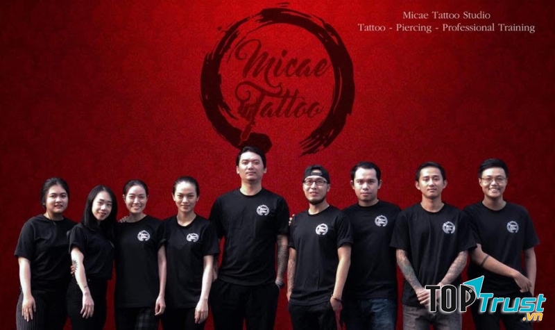 Đội ngũ thợ xăm tại Micae Tattoo & Piercing
