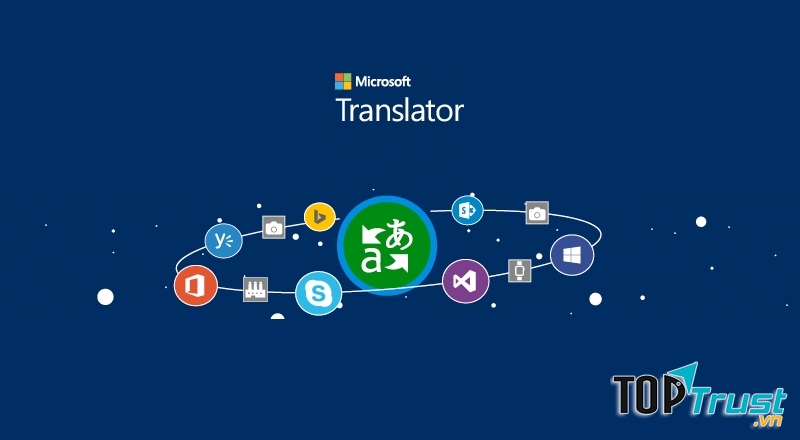 Microsoft Translator là trang web hỗ trợ dịch thuật tới hơn 50 ngôn ngữ khác nhau