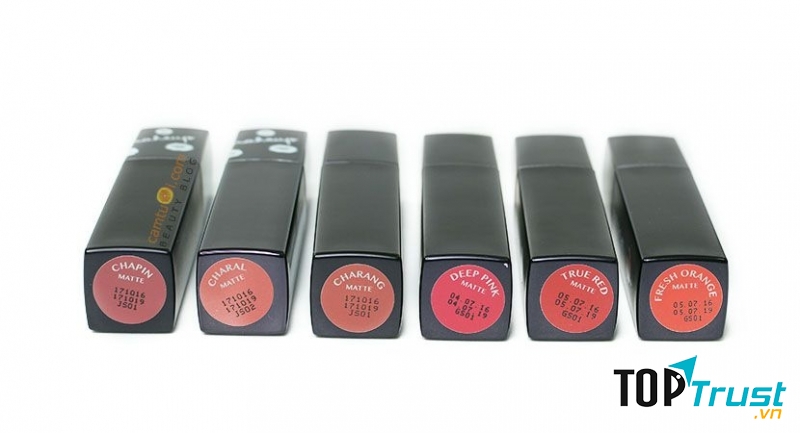 Miracle Apo Lip Lacquer Colors.