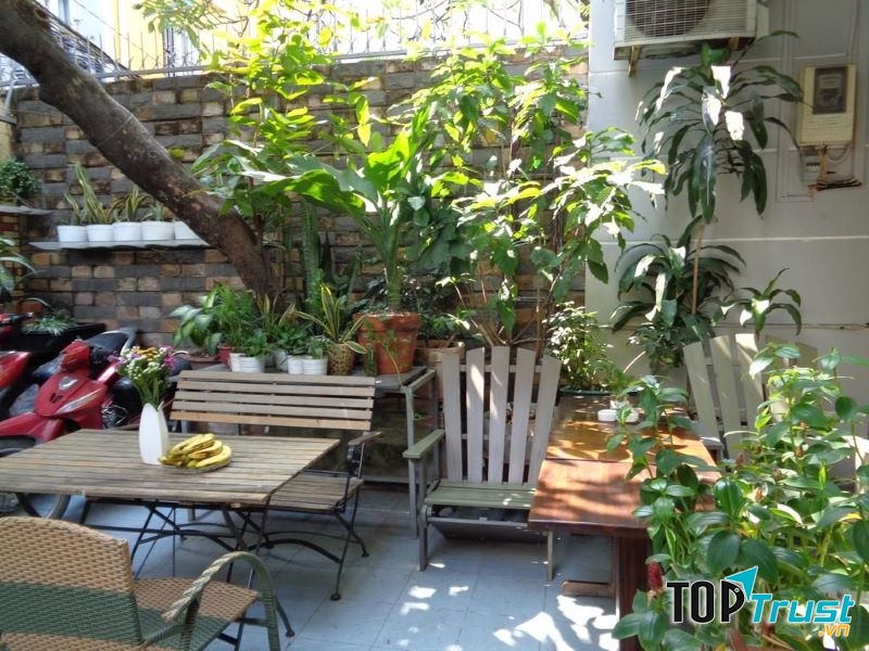 Không gian cỏ cây gần gũi, trong lành