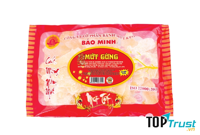 Mứt gừng Bảo Minh