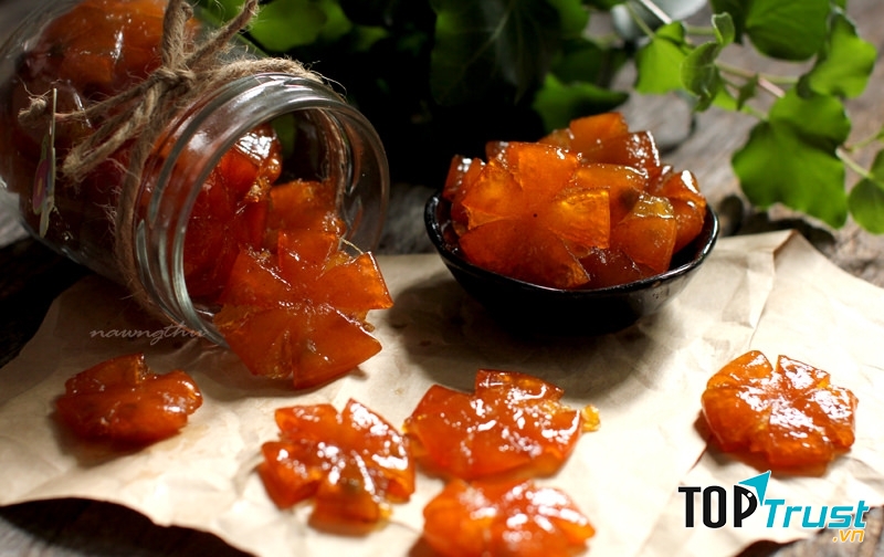 Mứt quất mang lại vận may, sự an lành, thịnh vượng cho năm mới