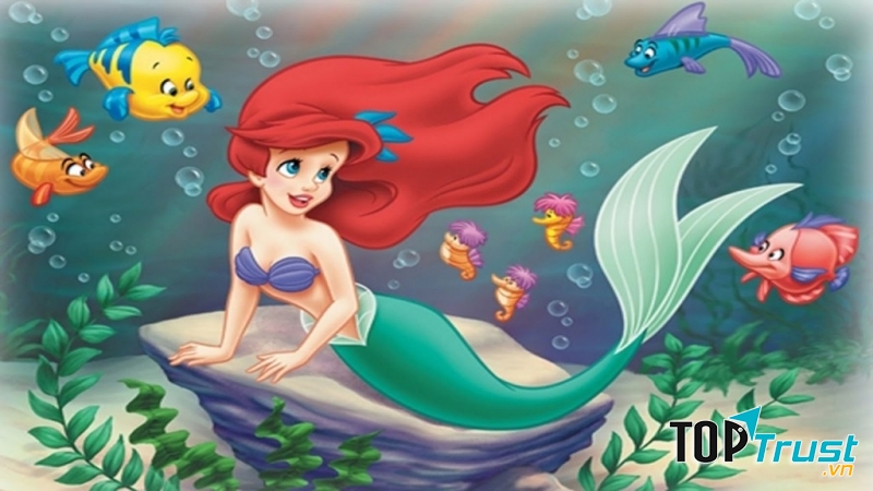Nàng tiên cá trong truyện cổ tích