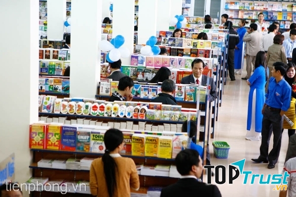 Một góc nhỏ trong nhà sách Đà Nẵng