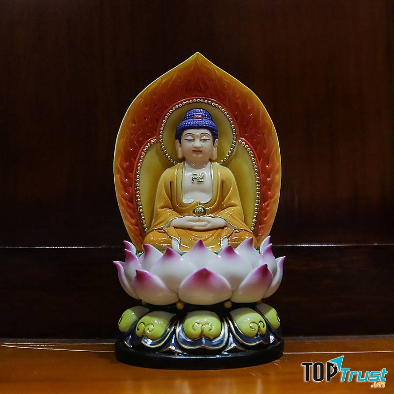 Tượng Đức phật A-di-đà ngồi thiền định