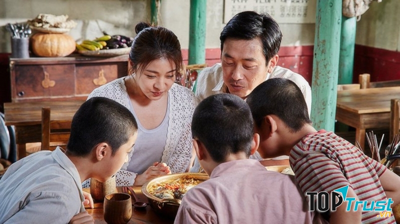 Khung cảnh đầy hạnh phúc của cả gia đình Heo Sam Kwan