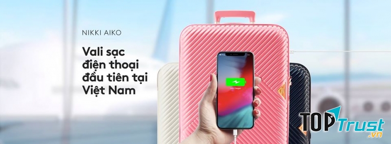 vali sạc điện thoại của NIKKI