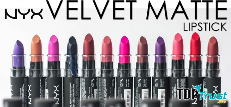 NYX Matte Lipstick Colors.