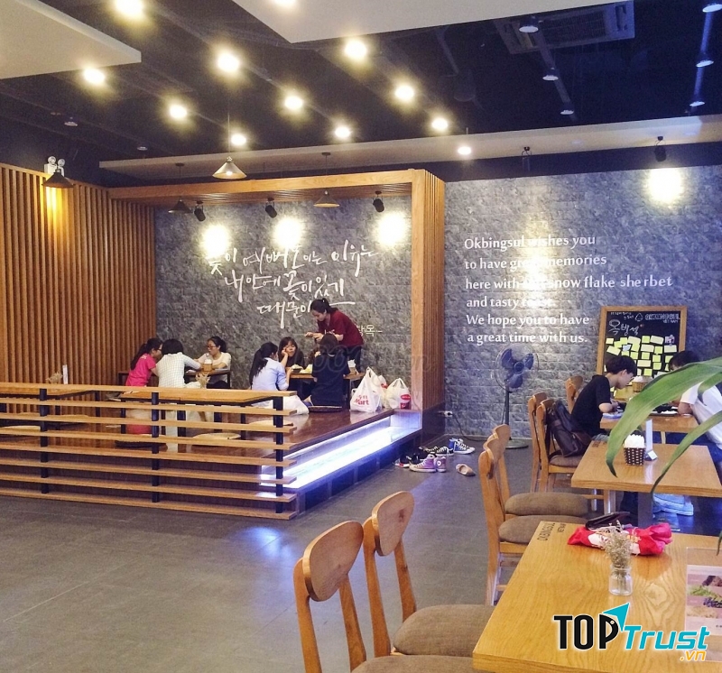 Không gian quán Okbingsul - Mipec Tower
