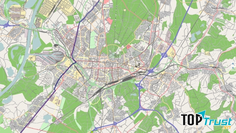 Bản đồ của OpenStreetMap.org