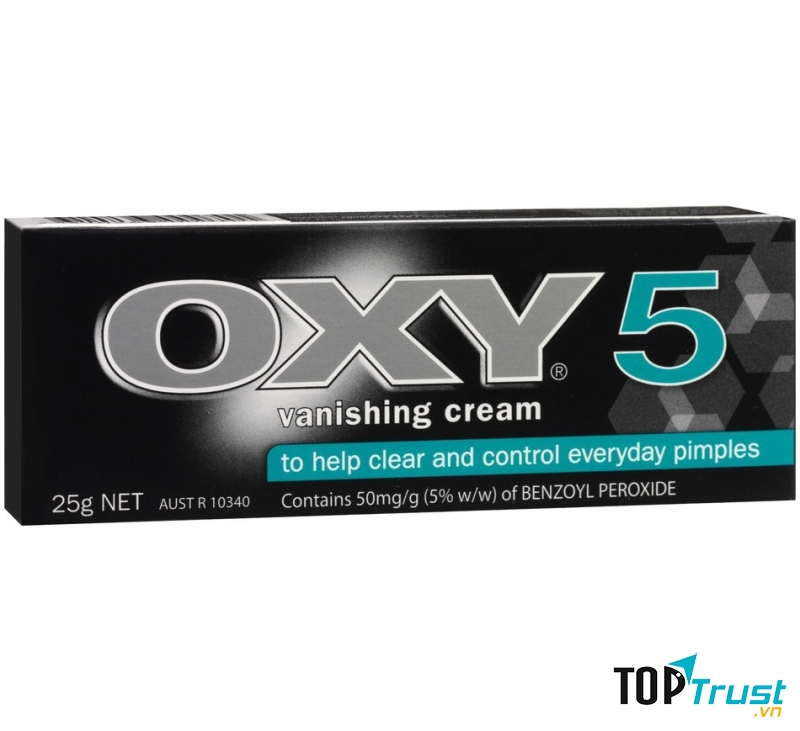 Thành phần Benzoyl Peroxide 5 % diệt trừ vi khuẩn gây mụn