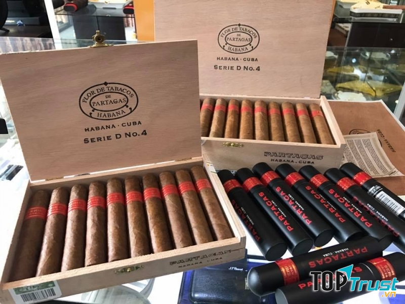 Xì Gà Partagas sản xuất tại thành phố Havana
