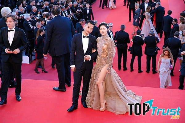 Phạm Hồng Phước và Ngọc Thanh Tâm tại Liên hoan phim Cannes - Pháp