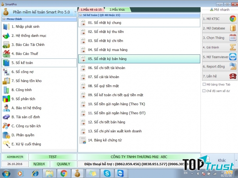 Smart pro - Sản phẩm của công ty Phần mềm Năng động