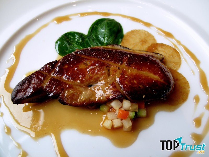 Món gan ngỗng Pháp