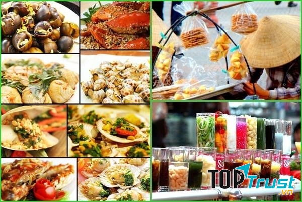 Một số món ăn đường phố tại Sài Gòn