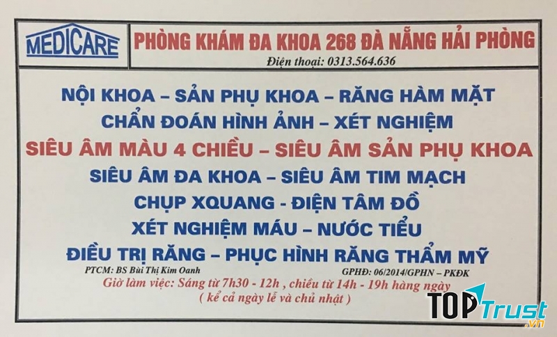 Phòng khám 268 Đà Nẵng