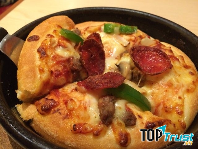 Pizza rau củ quả tại Pizza Hut