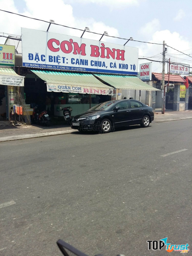 Quán cơm Bình (Nguồn: Internet)