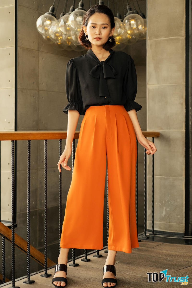 Quần culottes mang lại sự thoải mái cho người mặc nhưng cũng rất hợp thời trang