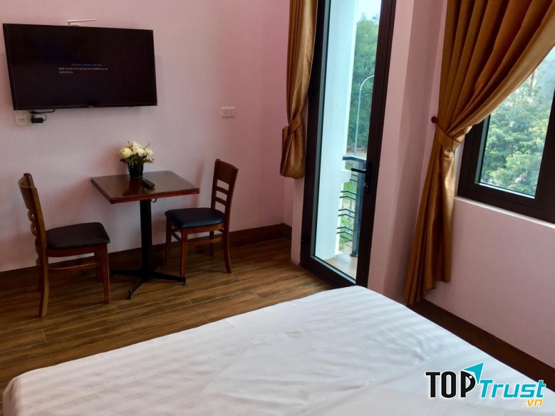 Thiết kế phòng ốc khá đơn giản nhưng vẫn đầy đủ tiện nghi hiện đại