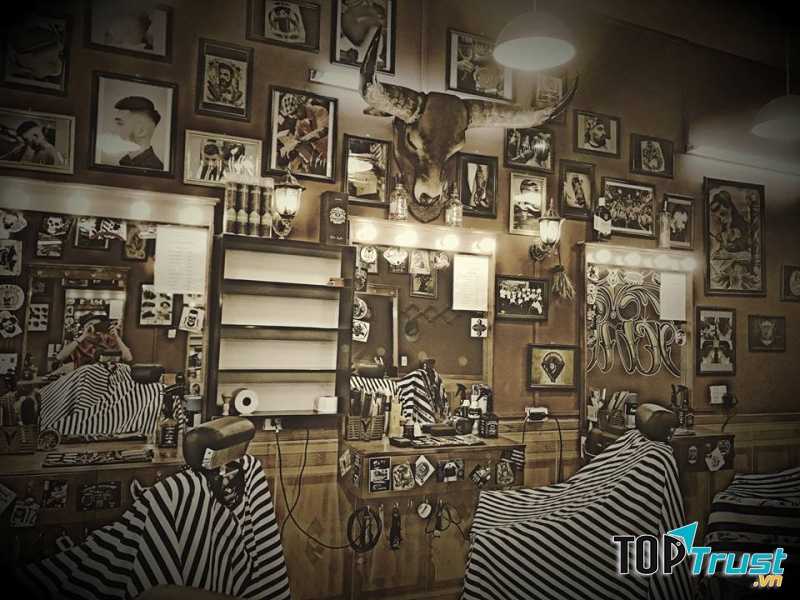 Không gian độc lạ tại Rix BarBer Shop
