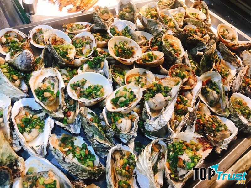 Những món hải sản hấp dẫn